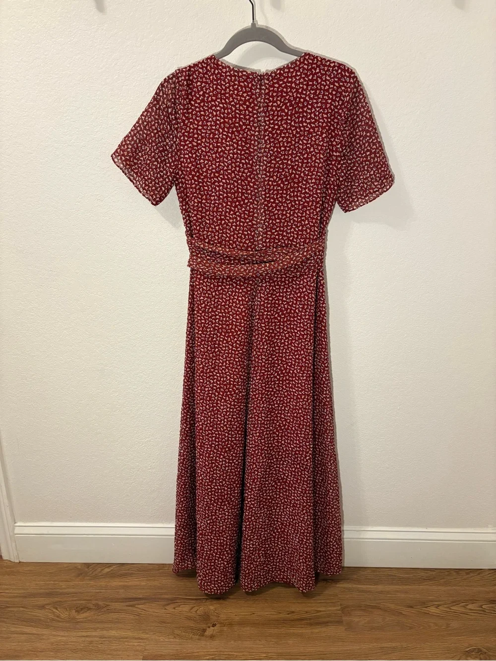 Madewell Wrap-Around Maxi Dress in Ditsy Flowers - Picture 7 of 9